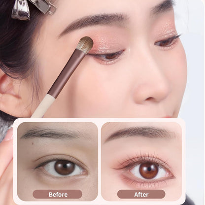 Eyeshadow Makeup Brush Set 8Pcs Eye Makeup Brushes Set Premium Synthetic Makeup Brushes Eyebrow Eyeliner Blending Brushes