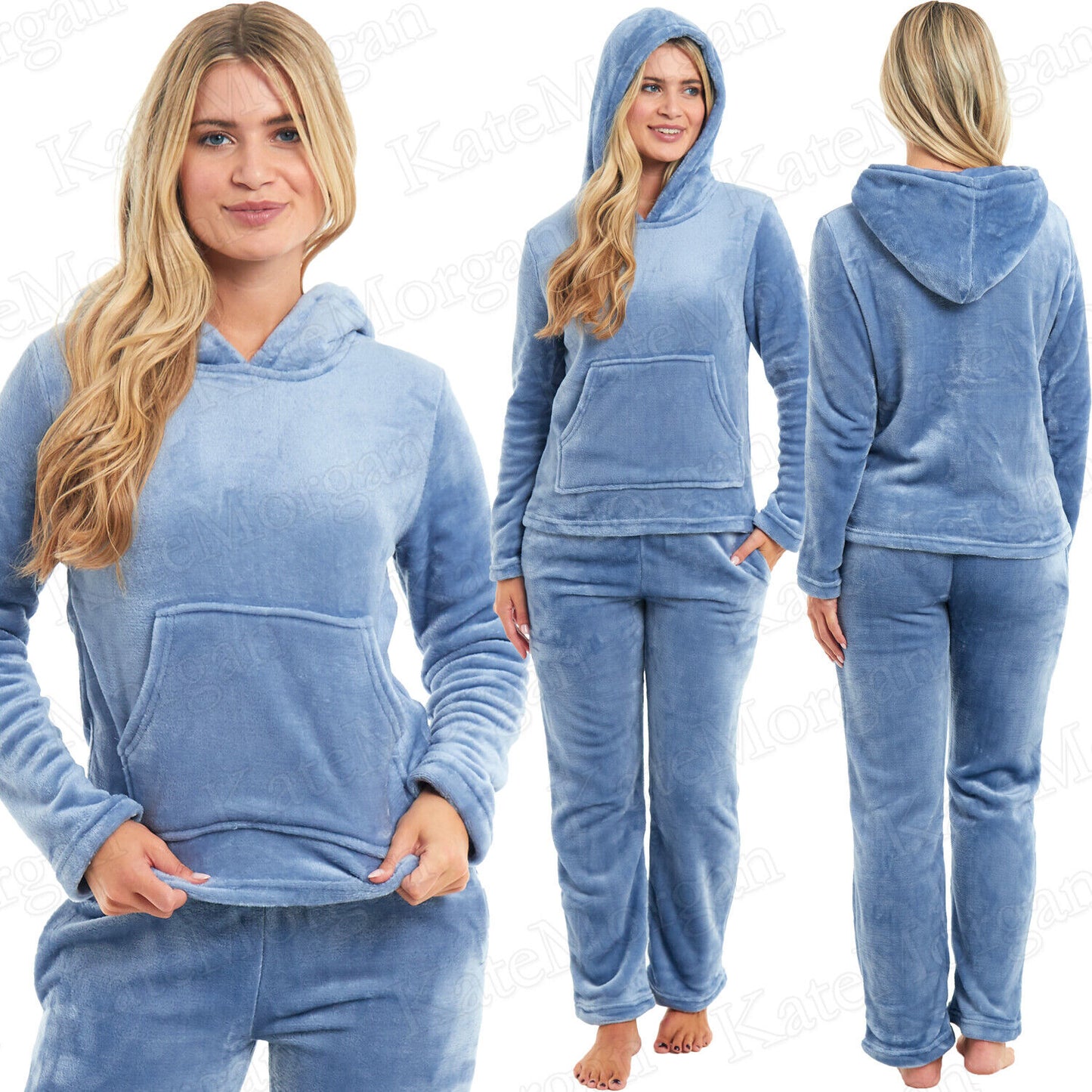 LADIES PYJAMA SET SOFT & COSY WARM Size 8-22 PYJAMAS **NEW* STOCK **