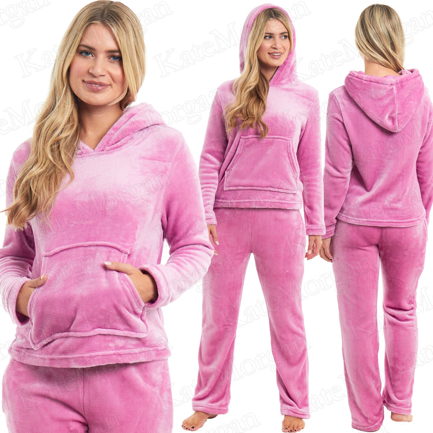 LADIES PYJAMA SET SOFT & COSY WARM Size 8-22 PYJAMAS **NEW* STOCK **