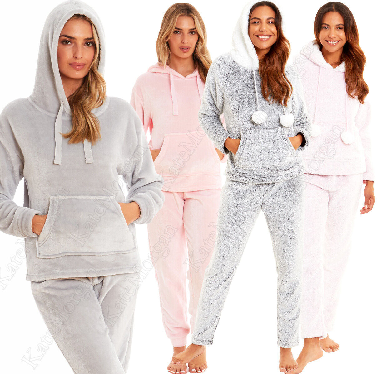 LADIES PYJAMA SET SOFT & COSY WARM Size 8-22 PYJAMAS **NEW* STOCK **