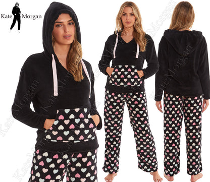 LADIES PYJAMA SET SOFT & COSY WARM Size 8-22 PYJAMAS **NEW* STOCK **